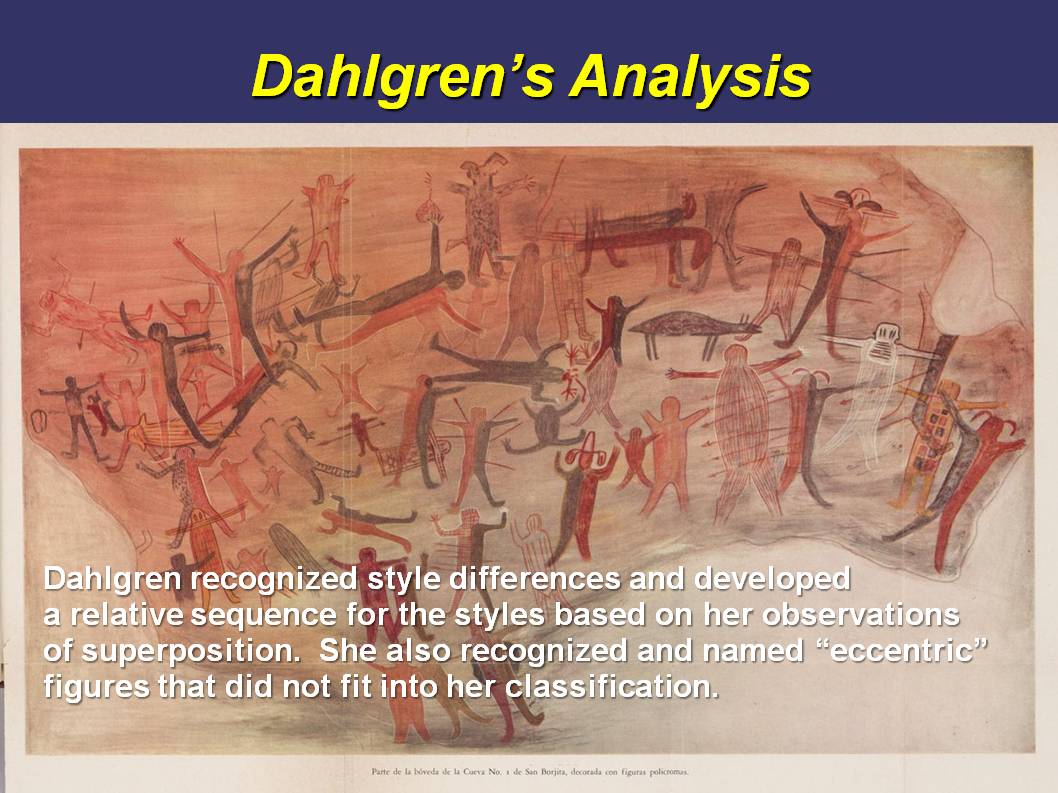 Dahlgren's drawing is pretty good, but she did not draw the figures in the left rear of the cave.