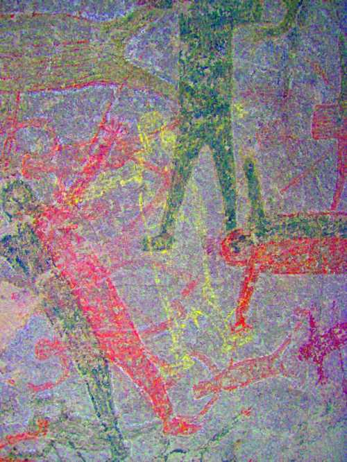 Example 1b YUV DStretch enhancement.