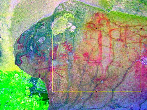 Example 4 Saucito, Colorspace YUV, area selection